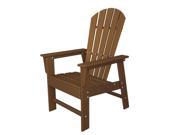 POLYWOOD South Beach Dining Chair in Teak