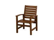 POLYWOOD Signature Dining Chair in Teak