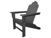 POLYWOOD Long Island Adirondack in Slate Grey