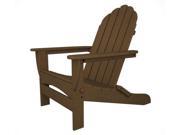 POLYWOOD Classic Oversized Curveback Adirondack in Teak