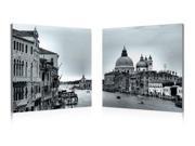 Timeless Venice Mounted Photography Print Diptych
