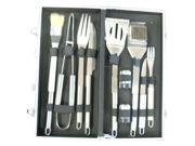 10 Piece tainless steel BBQ Tool Set with Carry Cases