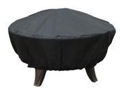 Firedance Cover Black Polyester With Pvc Lining
