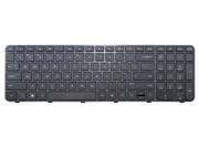 Laptop keyboard for HP 697452 B31 699497 B31 673613 B31 700271 B31 684050 D61 US layout Black color With Frame