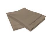 1500 Thread Count 2pc PillowCase Set Egyptian Cotton by ExceptionalSheets King Taupe