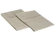100% Brushed Microfiber Pillowcase Set by ExceptionalSheets Standard Tan
