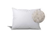 Extra Soft Down Filled Pillow for Stomach Sleepers w Cotton Casing Made in the USA Queen