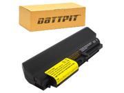 BattPit: Laptop / Notebook Battery Replacement for Lenovo Thinkpad T61 7661 (6600 mAh) 10.8 Volt Li-ion Laptop Battery BattPit: Laptop / Notebook Battery Replacement for Lenovo Thinkpad T61 7661 (6600 mAh) 10.8 Volt Li-ion Laptop Battery