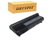 BattPit: Laptop / Notebook Battery Replacement for Toshiba Dynabook Satellite M Series (8800 mAh) 10.8 Volt Li-ion Laptop Battery BattPit: Laptop / Notebook Battery Replacement for Toshiba Dynabook Satellite M Series (8800 mAh) 10.8 Volt Li-ion Laptop Battery