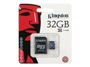 KINGSTON 32GB MicroSD card with SD Card Adapter