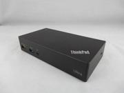 Lenovo Thinkpad USB 3.0 Ultra Dock US 40A80045US Super Speed USB 3.0 USB 2.0 Display Port HDMI