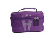 Obersee Kids Toiletry and Accessory Train Case Bag Bling Rhinestone Angel Wings