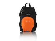 Obersee Rio Diaper Bag Backpack With Detachable Cooler Black Orange