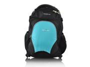 Obersee Oslo Diaper Bag Backpack and Cooler Black Turquoise