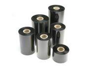 Thermal Transfer Black Barcode Ribbons for Zebra Printer 5.12 in. x 1476 ft. 24 case Ink Side Out.