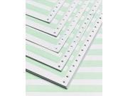 10 5 8 x 11 2 Part Carbonless Forms with 1 2 in. Green Bars