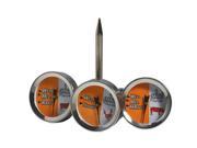 Button Thermometers Set of 4