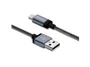 Verbatim Sync Charge microUSB Cable 47 Inch Braided Black 99219