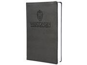 Samsill NCAA University of Wisconsin Badgers Writing Journal Hardbound Cover Classic Size 5.25 Inch x 8.25 120 Lined Sheets