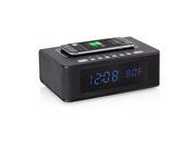 SXE Electronics SXE87005 Bluetooth Speaker Wireless Charging Alarm Clock