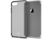 iLuv AI7PGELA Gelato Case With Semi Transparent Back for iPhone 7 Plus Black