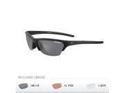 Tifosi Radius Interchangeable Lens Sunglasses Matte Black