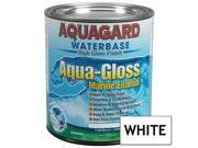 Aquagard Aqua Gloss Waterbased Enamel 1Qt White