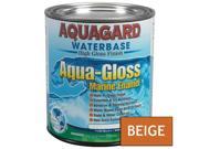 Aquagard Aqua Gloss Waterbased Enamel 1Qt Beige