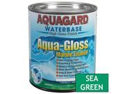 Aquagard Aqua Gloss Waterbased Enamel 1Qt Sea Green