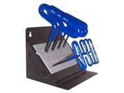 HEX KEY SET 8 PC T HANDLE 6IN. METRIC IN STAND