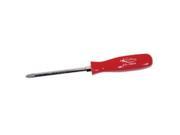 SCREWDRIVER PHILLIPS 2 4IN. BLADE RED