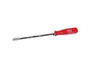 SCREWDRIVER SLOTTED 8IN. RED