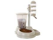 Combined automatic pet feeder water and food feeder cat feeder pet bowl