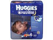 Huggies Overnites Diapers 20 Count Size 6