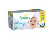 Pampers Swaddlers Size 4 Sensitive Diapers Super Economy Pack 108 Count