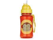 Skip Hop Zoo 12 Ounce Straw Bottle Monkey