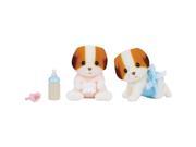 Calico Critters SunnyBrook Spaniel Twins zCL
