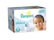 Pampers Swaddlers Size 3 Sensitive Diapers Super Pack 72 Count