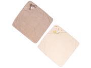 Babies R Us Neutral 2 Pack B Is For Bear Towel