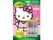 Crayola Coloring and Activity Pad with Markers Hello Kitty