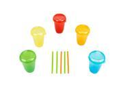Babies R Us Reusables Straw Cups 5 Pack 10 Ounce
