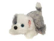 FurReal Friends Snuggimals Pet Grey White Puppy Snug A Floppy Sheepdog