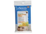 Dr. Brown s Nose Face Wipes 30 Pack