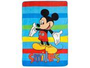 Disney Mickey Mouse Clubhouse Micro Raschel Blanket