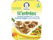 Gerber Lil Entrees Mashed Potatoes Meatloaf Nuggets in Gravy w 6.6 Ounce