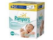 Pampers Sensitive Wipes Refill 7x Box 448 Count