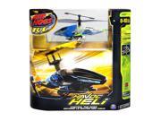 Air Hogs Indoor Radio Control Havoc Heli Blue Green Channel A zCL