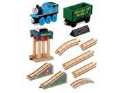 Wooden Railway Coal Hopper Figure 8 Set