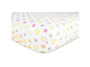 Trend Lab Dr. Seuss Oh! the Places You ll Go! Crib Sheet Multi Color Dots