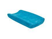 Trend Lab Pacific Blue Coral Fleece Changing Pad Cover